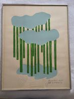 Zeefdruk Juul Kortekaas, Gebruikt, 50 tot 75 cm, Ophalen of Verzenden, Schilderij