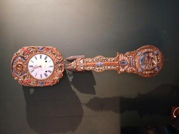 Prachigen Antiek klok uit 1860 frans baroke  beschikbaar voor biedingen