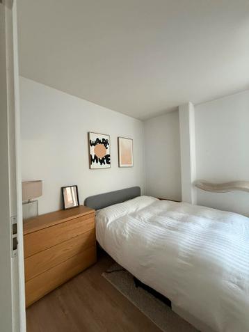 IKEA Slattum Bed Frame 140x200cm, light grey - afbeelding 5