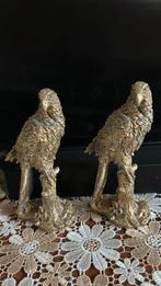 Gouden "papegaai" (polystone), Huis en Inrichting, Ophalen, Zo goed als nieuw
