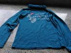 blauwe longsleeve met col ( dunne stof) merk vinrose mt 122, Meisje, VinRose, Ophalen of Verzenden, Zo goed als nieuw