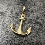 14k gouden anker kettinghanger nieuw hanger, Ophalen of Verzenden, Zo goed als nieuw, Goud