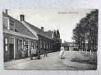 Koudekerke Dorpsplein met winkel bakkerij handkar, Ophalen of Verzenden, Voor 1920, Gelopen, Zeeland
