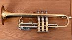 trompet te koop, Muziek en Instrumenten, Ophalen, Gebruikt, Bes-trompet, Met koffer