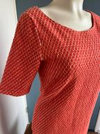 Kyra&Ko koraal roze jurk model trudy 42, Maat 38/40 (M), Ophalen of Verzenden, Zo goed als nieuw, Knielengte