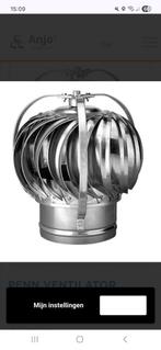 Anjo Penn windgedreven Ventilator Gegalvaniseerd - Nieuw!, Doe-het-zelf en Verbouw, Ophalen of Verzenden, Nieuw, Ventilator