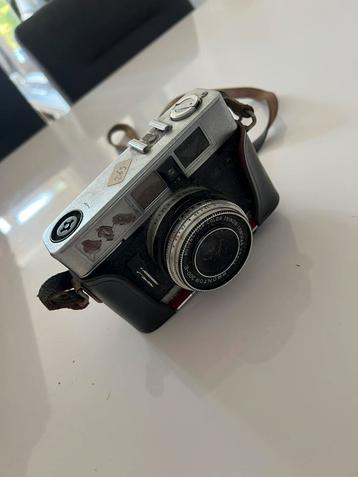 Dacora Kamera Proton 300 E - vintage 35mm camera met hoesje beschikbaar voor biedingen