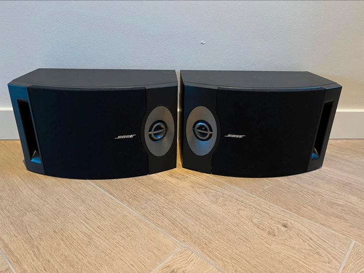 2x Bose 201 5 serie luidsprekers/ Speakers zwart, Audio, Tv en Foto, Luidsprekers, Gebruikt, Front, Rear of Stereo speakers, 120 watt of meer