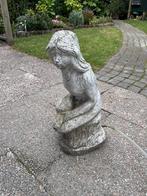 Wit spuitfiguur vijver te koop, Tuin en Terras, Waterpartijen en Fonteinen, Ophalen, Gebruikt, Beton, Overige typen
