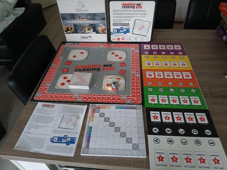 Ranking me, ranking you midwinter, Hobby en Vrije tijd, Gezelschapsspellen | Bordspellen, Nieuw, Een of twee spelers, Drie of vier spelers