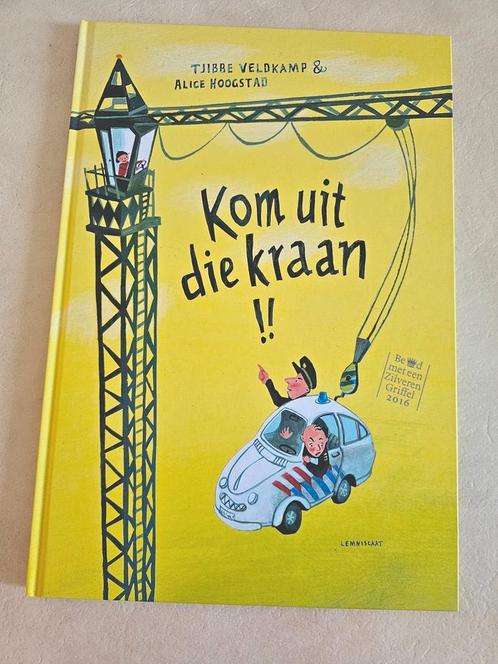 Kom uit die kraan!! Tjibbe Veldkamp, Boeken, Kinderboeken | Kleuters, Zo goed als nieuw, Ophalen of Verzenden