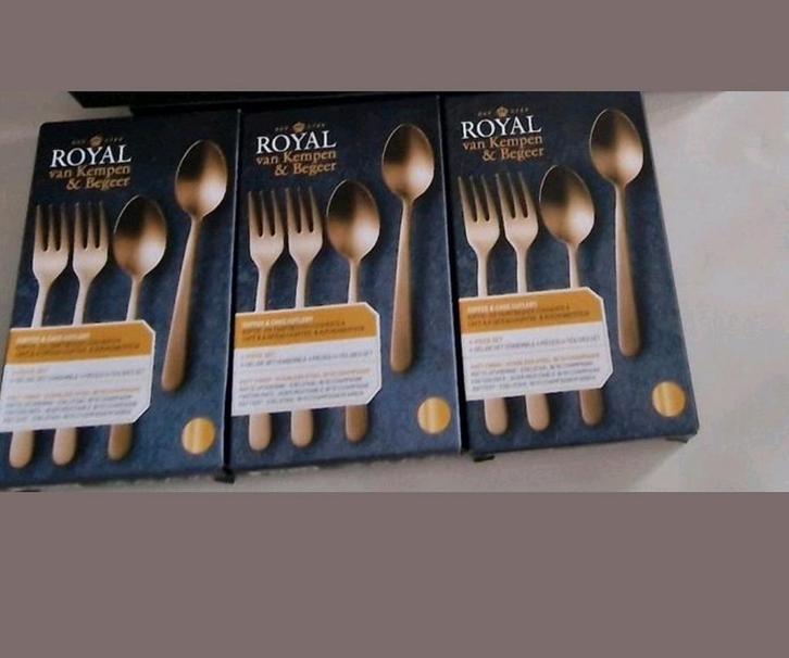 Ah royal van kempen en begeer bestek besteksets koffie taart, Huis en Inrichting, Keuken | Bestek, Nieuw, Bestekset, Rvs of Chroom