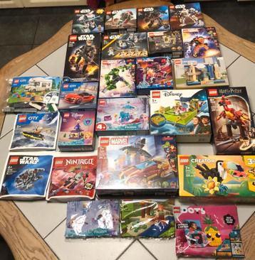 Diverse lego sets marvel star wars disney creator city beschikbaar voor biedingen