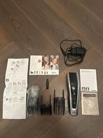 Oplaadbare Philips tondeuse met opzetstukken + oplader, Ophalen of Verzenden, Zo goed als nieuw, Tondeuse