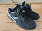 Nike Air Huarache - Zwart/Groen, Zwart, Nike, Ophalen of Verzenden, Sneakers of Gympen