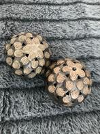 2 metalen ballen, Antiek en Kunst, Curiosa en Brocante, Ophalen of Verzenden