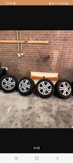 Orginele Mercedes-Benz velgen + continental banden zgan, Ophalen of Verzenden