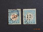 NVPH P8 en P27, Verzenden, T/m 1940, Gestempeld
