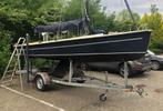 Nette Polyvalk met trailer en 4 takt BBM., Watersport en Boten, Ophalen, Gebruikt, 6 meter of meer, Valk