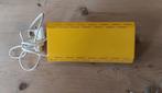 Vintage Wandlampje / Bed leeslampje  Geel, Ophalen of Verzenden, Metaal