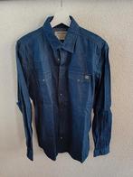 Spijkerblouse merk jack en jones, Kleding | Heren, Ophalen, Zo goed als nieuw, Blauw, Halswijdte 38 (S) of kleiner
