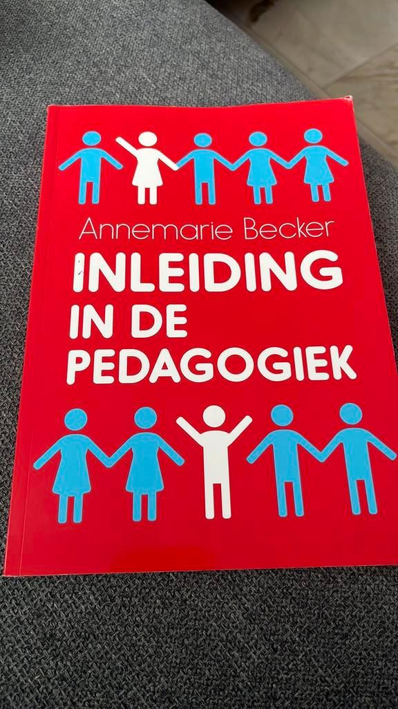 Annemarie Becker - Inleiding in de pedagogiek, Boeken, Wetenschap, Zo goed als nieuw, Sociale wetenschap, Verzenden
