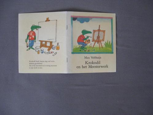 Max Velthuijs- Krokodil en het Meesterwerk (Boekenweek 1988), Boeken, Boekenweekgeschenken, Gelezen, Ophalen of Verzenden