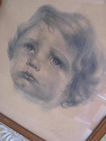 Victor Jacobs * 1893 - 1980 * tekening uit 1946 + signatuur beschikbaar voor biedingen