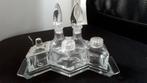 Antiek glazen olijfolie set, Ophalen, Glas of Glazen, Overige stijlen, Glas