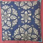 Groot vloerkussen 75x75, Ophalen of Verzenden, Zo goed als nieuw, Blauw, Vierkant