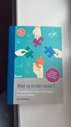 Nel Verhoeven - Wat is onderzoek?, Ophalen of Verzenden, Zo goed als nieuw, Nel Verhoeven