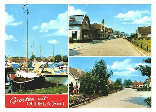 38446	Oudega	Friesland	jr 60 70	_Nette oude kaart Onbeschrev, Verzamelen, Ansichtkaarten | Nederland, Ongelopen, Friesland, 1960 tot 1980