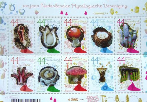 100 jaar NMV Nederlandse Mycologische Vereniging 2008 PF, Postzegels en Munten, Postzegels | Nederland, Postfris, Na 1940, Ophalen of Verzenden