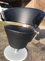 Salon , kapper stoel Maletti zwart., Ophalen, Zo goed als nieuw, Zwart, Eén