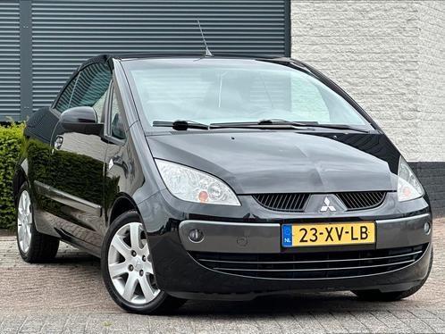 Mitsubishi Colt 1.5 CZC 2007 Zwart|NAP|APK|ELEKPAKKET|CABRIO, Auto's, Mitsubishi, Bedrijf, Colt, ABS, Airbags, Airconditioning