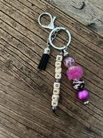 gepersonaliseerde sleutelhanger / tashanger, Ophalen of Verzenden, Nieuw, Overige typen