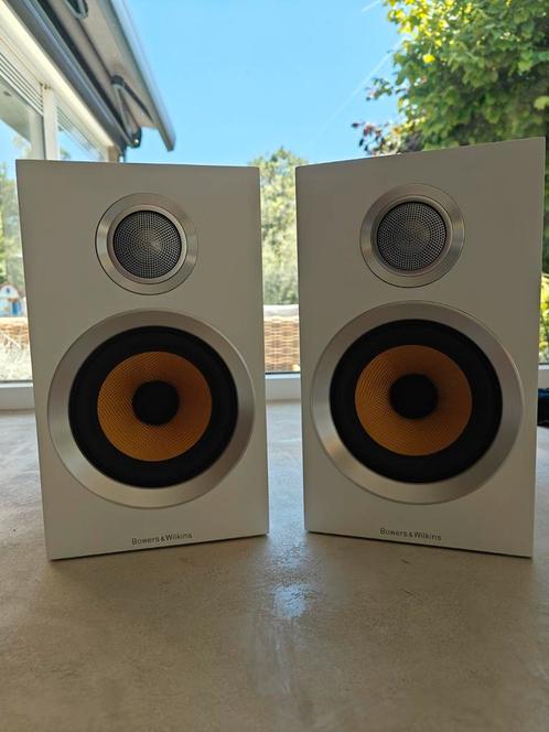 Bowers & Wilkins CM1 S2 Satin white, Audio, Tv en Foto, Luidsprekers, Zo goed als nieuw, Front, Rear of Stereo speakers, 120 watt of meer