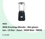 Krachtige blender, zeer weinig gebruikt., Ophalen of Verzenden, Zo goed als nieuw
