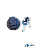 Tank dop met 2 sleutels origineel Mercedes T2/LN1 vario