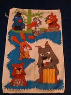 Vintage Fabeltjeskrant Sunlight Theedoek, Ophalen of Verzenden, Gebruikt