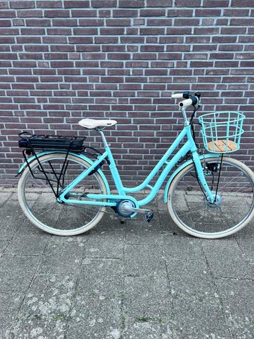 Ebsen elektrische damesfiets voorwiel motor met mandje beschikbaar voor biedingen