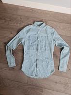 NIEUW! ZUMO BLAUW OVERHEMD | MAAT M | WIT GESTREEPT, Kleding | Heren, Zumo, Blauw, Nieuw, Halswijdte 39/40 (M)