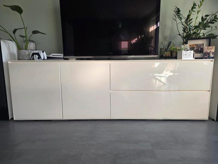 Mooie witte dressoirkast / opbergkast te koop, Huis en Inrichting, Kasten | Televisiemeubels, Gebruikt, 100 tot 150 cm, 150 tot 200 cm