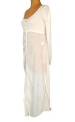 Isla Ibiza jurk, bohemian jurkje, Bonita, Mt. M, Kleding | Dames, Jurken, Maat 38/40 (M), Verzenden, Wit, Isla Bonita