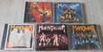 5 Cd's Manowar, Ophalen of Verzenden, Zo goed als nieuw