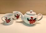 Theepot met 2 mokken van HIP Amsterdam, Huis en Inrichting, Keuken | Servies, Ophalen of Verzenden, Zo goed als nieuw, Overige stijlen