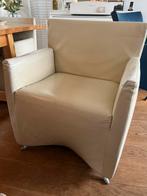 4 Baleri Italia luxe Capri large leren fauteuil s, Huis en Inrichting, Ophalen, Gebruikt, Minder dan 75 cm, Leer