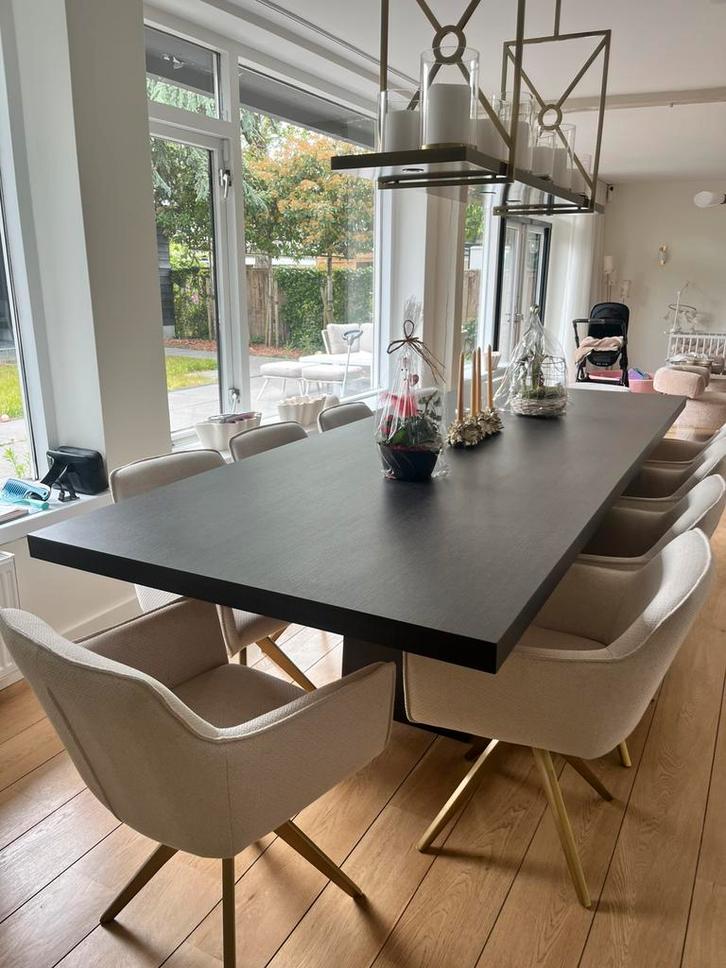 Eettafel + Salontafel, Huis en Inrichting, Tafels | Eettafels, Nieuw, 50 tot 100 cm, 100 tot 150 cm, Rechthoekig, Ophalen