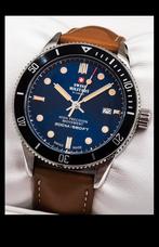 Swiss Military Polshorloge - Nieuw, Overige merken, Leer, Staal, Polshorloge