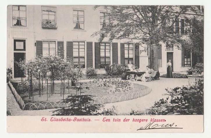 Deventer.  1903.   St. Elisabeths-Gasthuis., Verzamelen, Ansichtkaarten | Nederland, Overijssel, Voor 1920, Verzenden